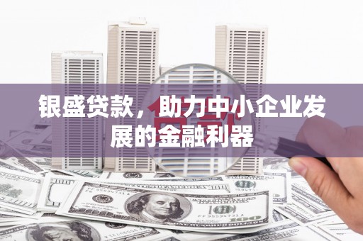 房山银盛贷款，助力中小企业发展的金融利器